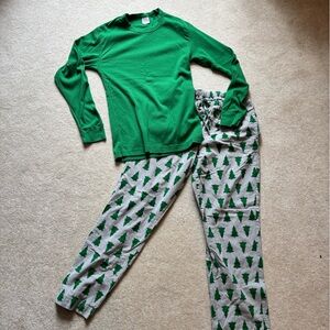 Hanna Andersson Christmas Tree Tannenbaum Pajamas